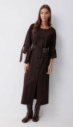 Люше Платье 4212 Коричневый фото 2