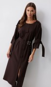 Люше Платье 4212 Коричневый фото 6