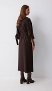 Люше Платье 4212 Коричневый фото 3