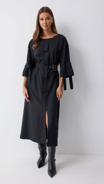 Люше Платье 4212 Черный фото 2