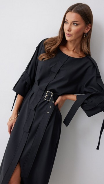 Люше Платье 4212 Черный фото 7