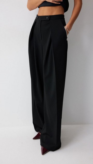 Люше Брюки 4214 Черный фото 7