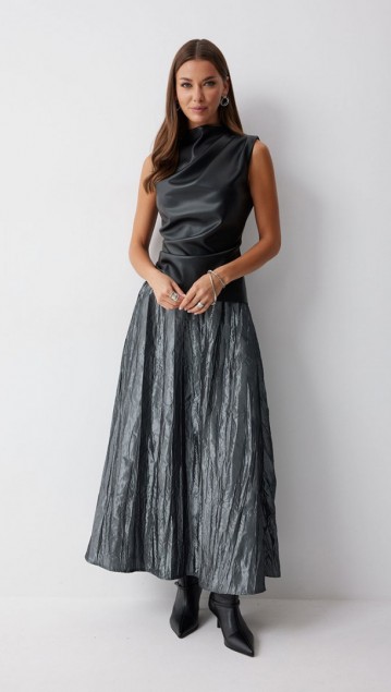 Люше Юбка 4215 Серебро 