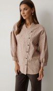 Люше Блузка 4217 Бежевый фото 5