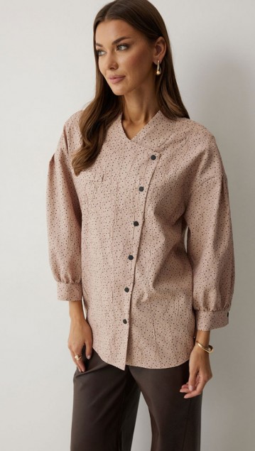 Люше Блузка 4217 Бежевый 