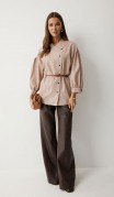 Люше Блузка 4217 Бежевый фото 6