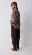 Люше Брюки 4218 Коричневый фото 6
