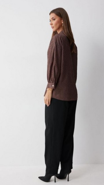 Люше Брюки 4218 Черный фото 3