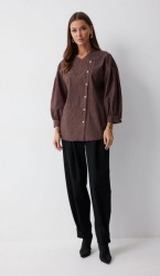  Брюки 4218 Черный