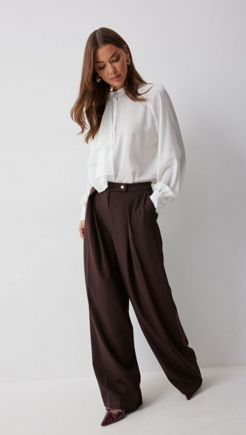 Люше Блузка 4221 Молоко фото 5