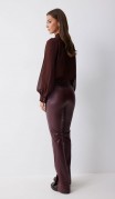 Люше Блузка 4221 Бордо фото 3