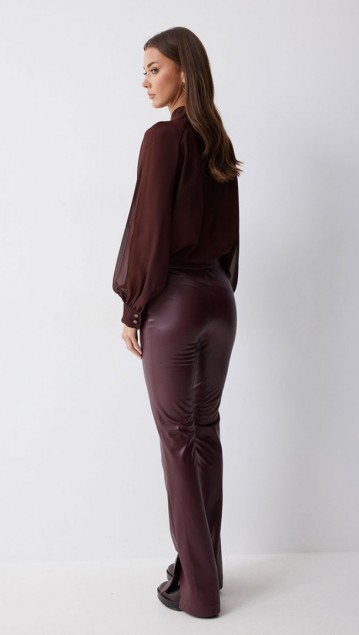 Люше Блузка 4221 Бордо фото 3