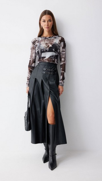 Люше Юбка 4223 Черный фото 5