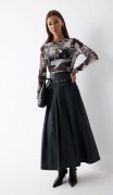 Люше Юбка 4223 Черный фото 7