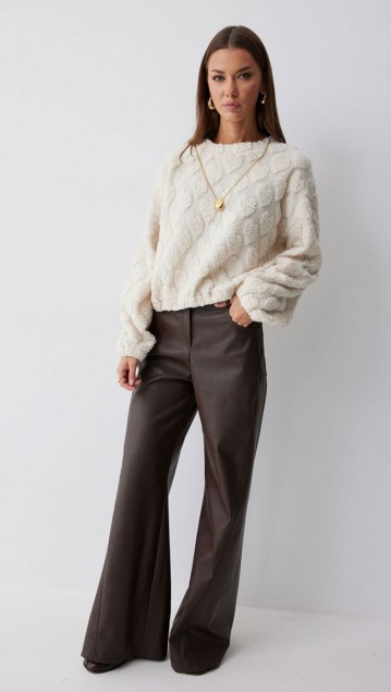 Люше Джемпер 4226 Молоко фото 6