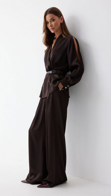 Люше Костюм 4227 Коричневый фото 5