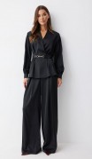 Люше Костюм 4227 Черный фото 2