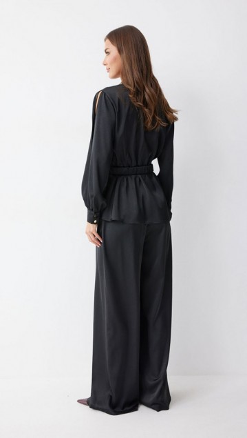 Люше Костюм 4227 Черный фото 3