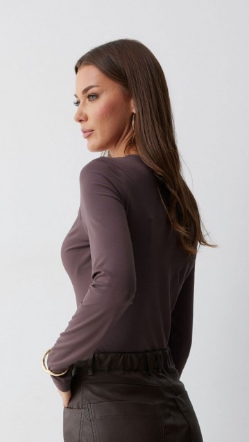 Люше Джемпер 4232 Баклажан фото 3