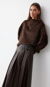 Люше Джемпер 4233 Коричневый фото 4