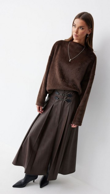 Люше Джемпер 4233 Коричневый фото 5