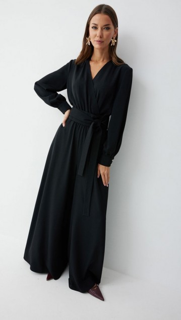 Люше Комбинезон 4236 Черный фото 6