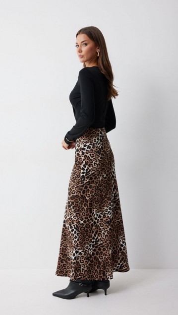 Люше Юбка 4238 Леопард фото 3