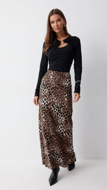 Люше Юбка 4238 Леопард фото 7