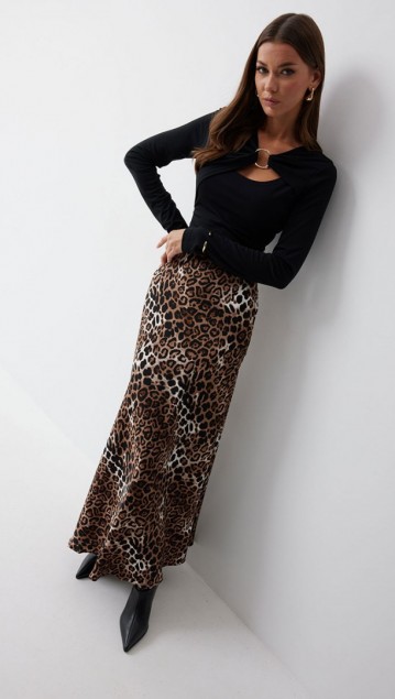 Люше Юбка 4238 Леопард фото 6