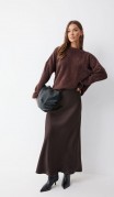 Люше Юбка 4238 Коричневый фото 5