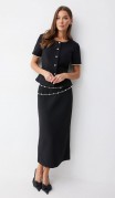 Люше Костюм 4241  Черный фото 6