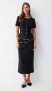 Люше Костюм 4241  Черный фото 5