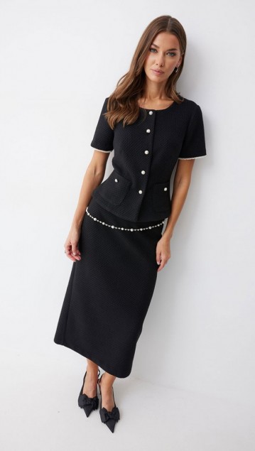 Люше Костюм 4241  Черный фото 4