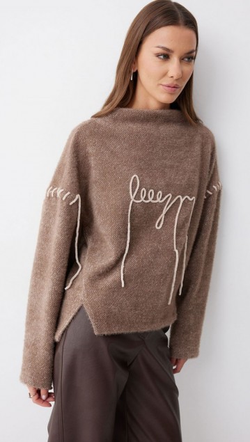 Люше Джемпер 4242 Капучино фото 4