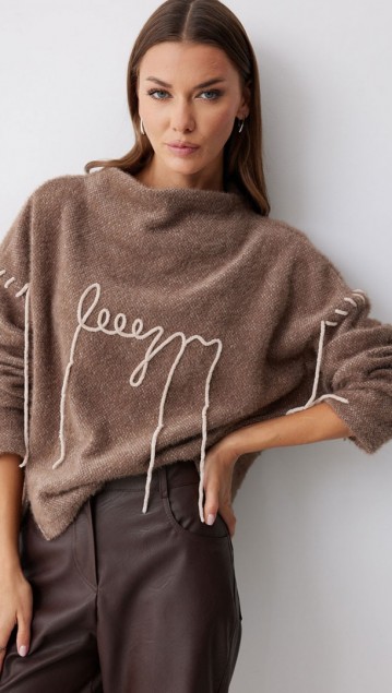 Люше Джемпер 4242 Капучино 