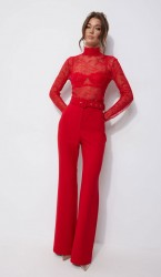  Брюки 4254 Красный