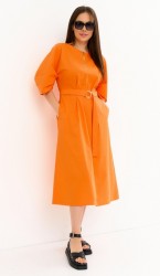  Платье 2241 Оранжевый