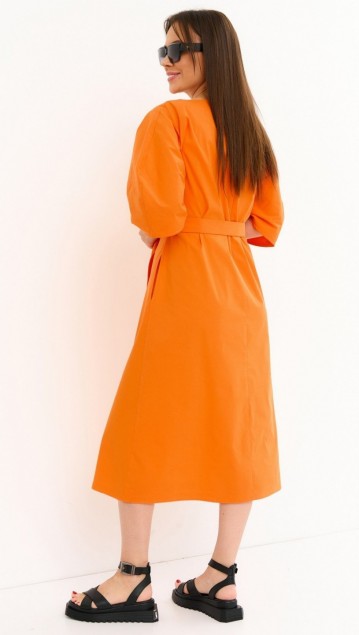 Magia Mody Платье 2241 Оранжевый фото 3