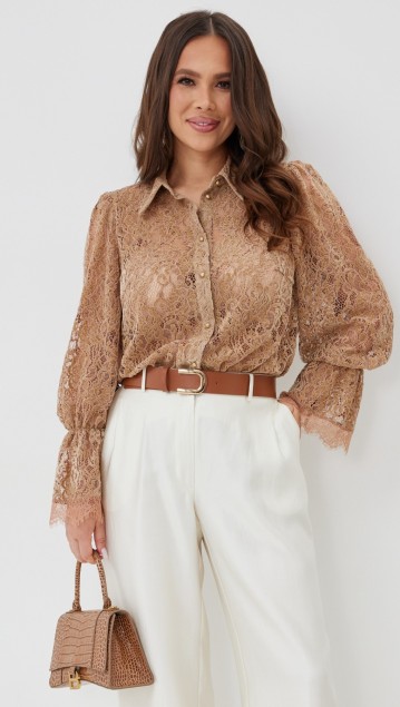 Magia Mody Блузка 2672 Карамель 