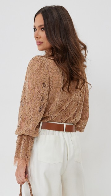 Magia Mody Блузка 2672 Карамель фото 5