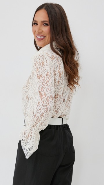 Magia Mody Блузка 2672 Молочный фото 5