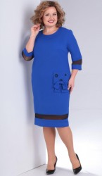  Платье М-194 Синий