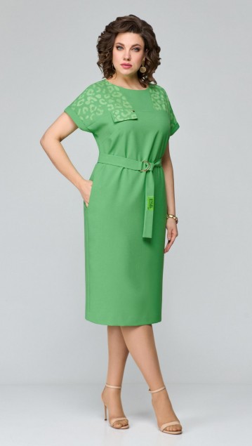 Мишель стиль Платье 1110  Зеленый 
