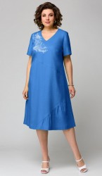  Платье 1196  Синий