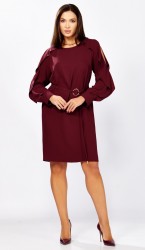  Платье 1336 Винный