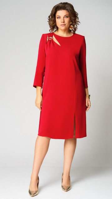 Мишель стиль Платье 1337 Красный 