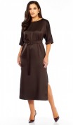 Мишель стиль Платье 1341 Шоколад фото 7