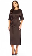 Мишель стиль Платье 1341 Шоколад фото 6