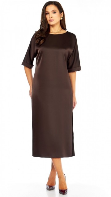 Мишель стиль Платье 1341 Шоколад фото 2