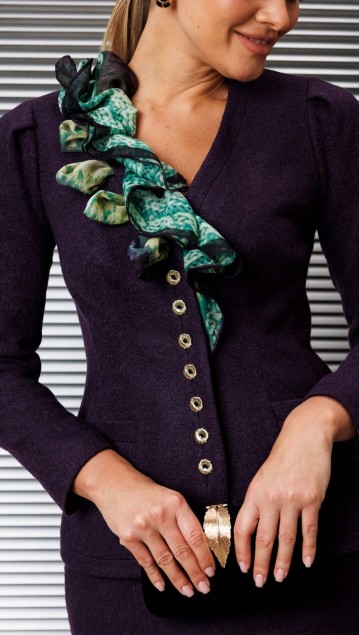 Мода Юрс Комплект 25-2825 Баклажан фото 5